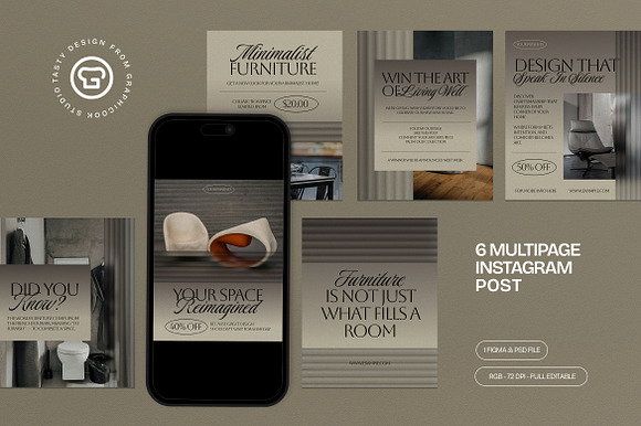 Furniture Sale Instagram Figma