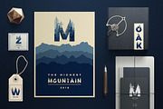 Forests Layered Font, a Font by Graphicdome (Thumbnail 7 of 13)