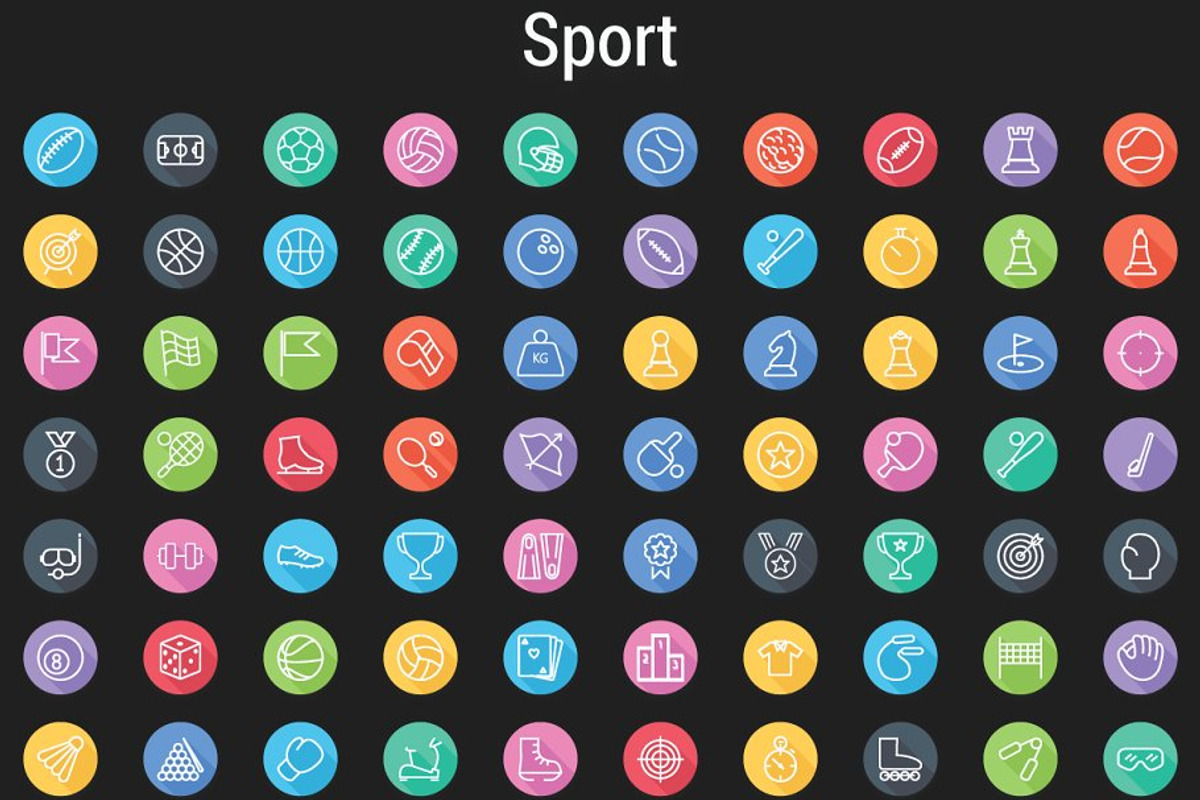 1800+ Flat Icons - Line Icons Pack, an Outline Icon by FlatLineIcons (Photo 14 of 31)