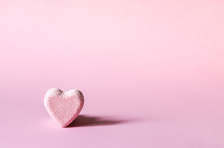 Pink small heart bath bomb, a Beauty & Fashion Photo by pictures for you
