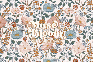 Floral Seamless - Camelia