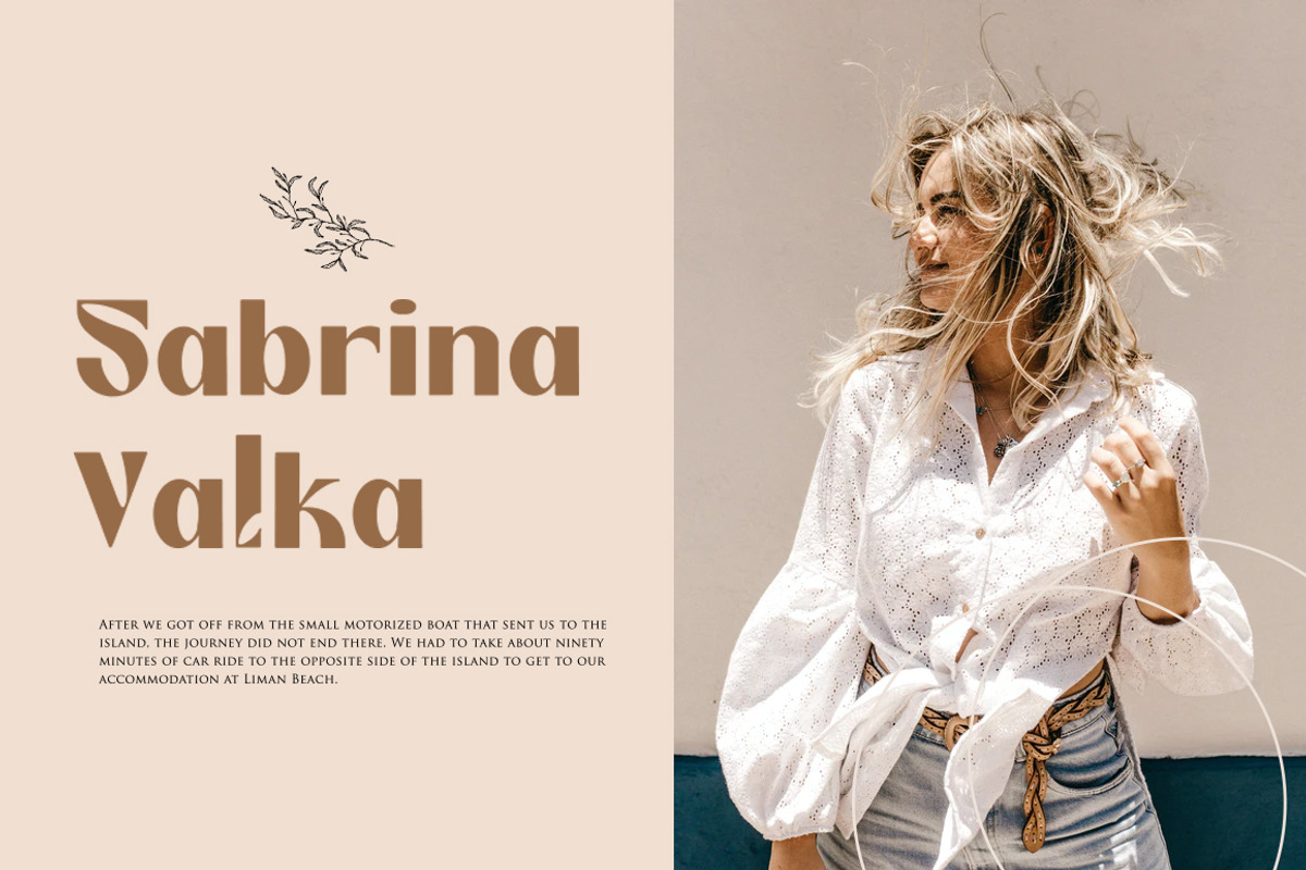 WASTON - Unique Classic Typeface, a Serif Font by Burnoth Design Co. (Photo 7 of 11)