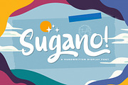 Sugano - Handwritten Font, a Script Font by StringLabs (Thumbnail 1 of 14)