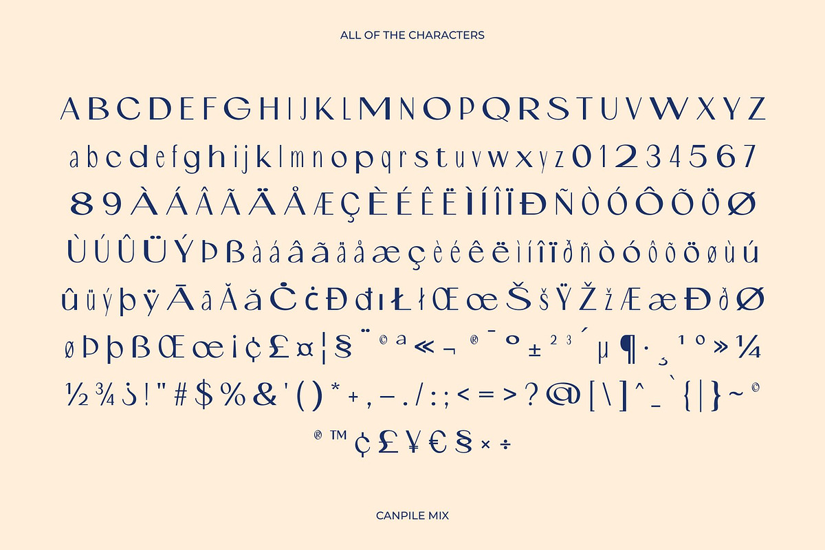 Canpile Mix, a Sans Serif Font by Craft Supply Co. (Photo 8 of 8)