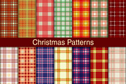 #143 Christmas Patterns, a Pattern Graphic by Plaid4You (Thumbnail 1 of 5)
