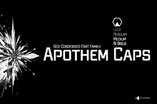 Apothem Capitals -04 fonts