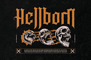 Maknin | Dark and Gothic Blackletter, a Blackletter Font by Ermedia Studio (Thumbnail 7 of 10)
