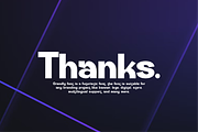 Grandly - Tech Futuristic Font, a Sans Serif Font by QR Design Studio (Thumbnail 12 of 12)
