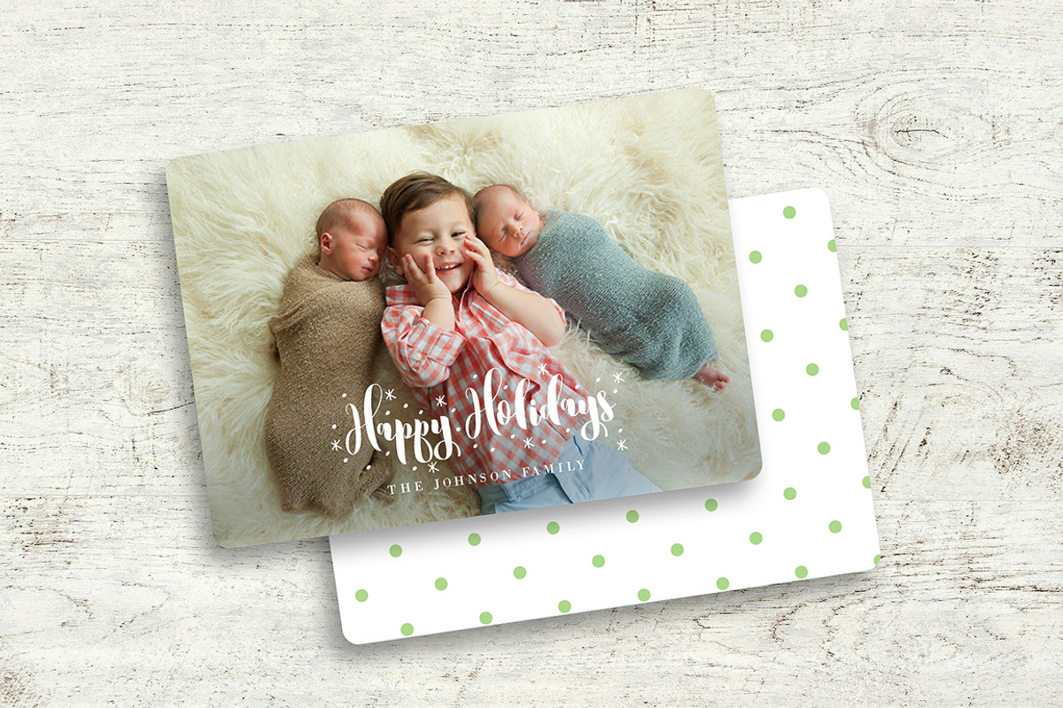 Christmas Photo Cards, a Card Template by Woow Party (Photo 2 of 3)
