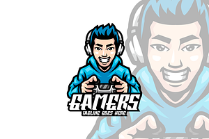 Gamers Sport Logo Design., a Branding & Logo Template by VectorCraft