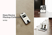 Haze Device Mockup Collection, an iPhone Mockup by Mockup Line (Thumbnail 1 of 9)