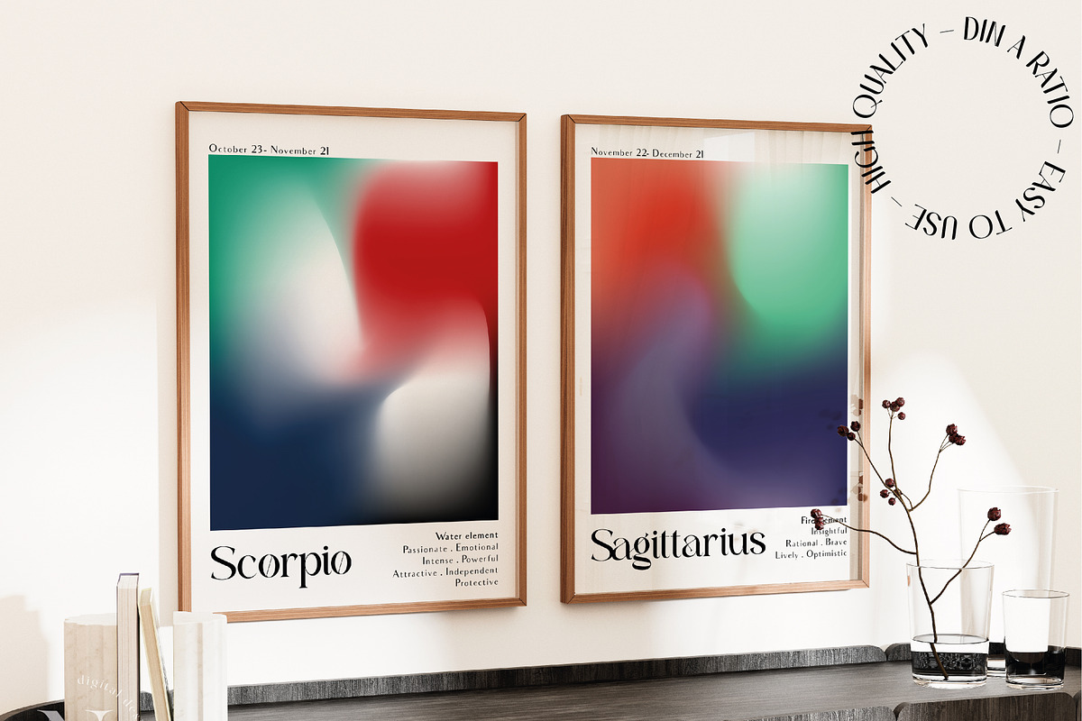 Frame mockup bundle trendy design, a Product Mockup by N digital designs (Photo 4 of 5)