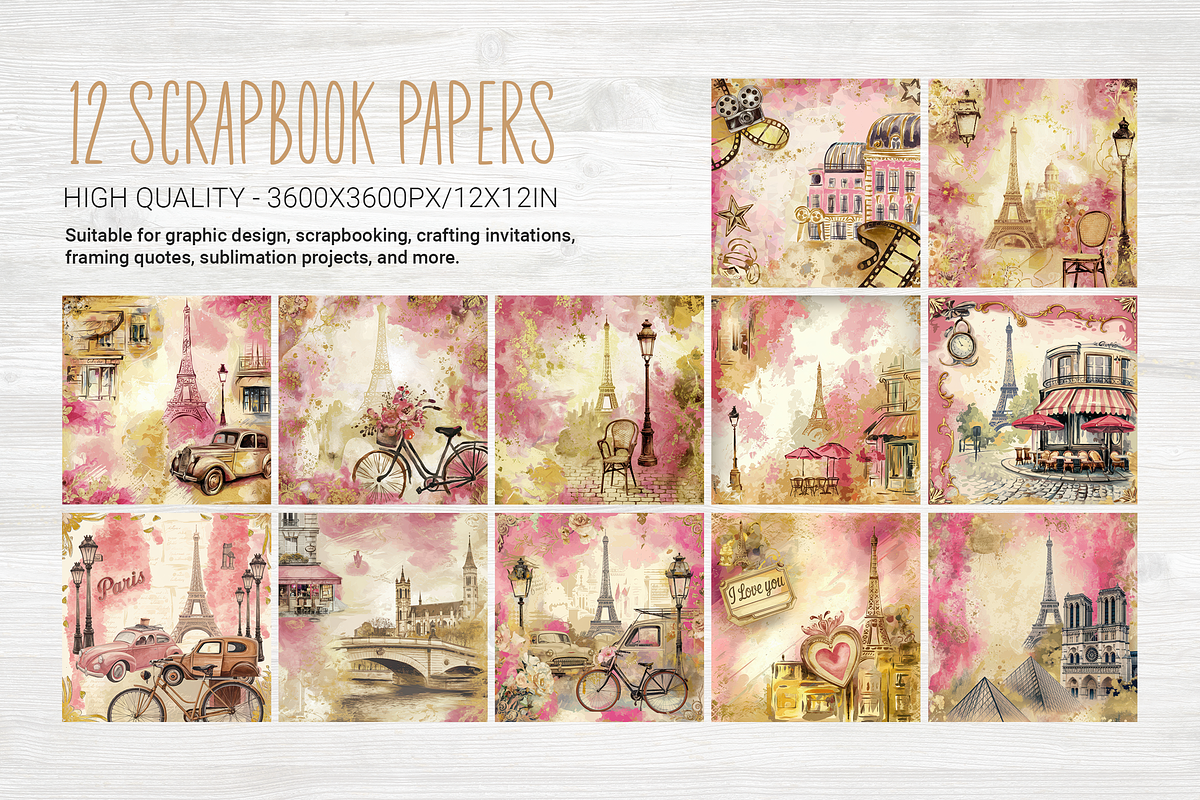 Parisian Marvels, a Background Graphic by Curve Design (Photo 3 of 7)