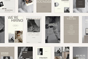 100+ Bold Modern Instagram Templates, a Social Media Template by Willow & White Studio (Thumbnail 3 of 11)