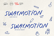 Swaymotion Font, a Handwritten Font by Fontcamp Type Foundry (Thumbnail 2 of 17)