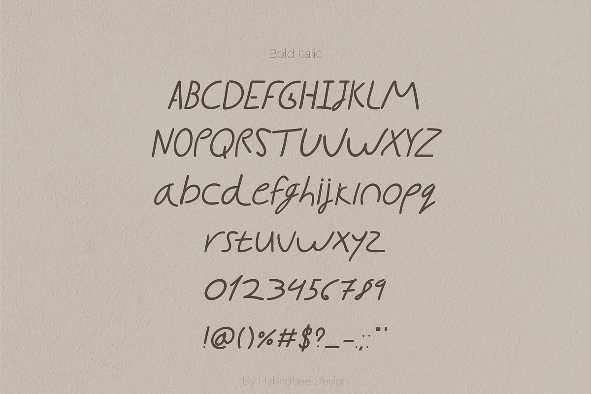 SWEET BIRDY – Handwritten Font, a Script Font by Hybridbee Design (Photo 9 of 10)