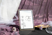 Hallowee Card Mockup 5x7Table Number, an Advertising Mockup by PawMockups (Thumbnail 6 of 10)