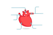 Heart infographic & icon set, a Presentation Template by Beatriz Gascón (Thumbnail 4 of 5)
