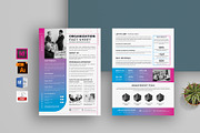 Nonprofit Organization Fact Sheet, a Stationery Template by obayes (Thumbnail 1 of 4)