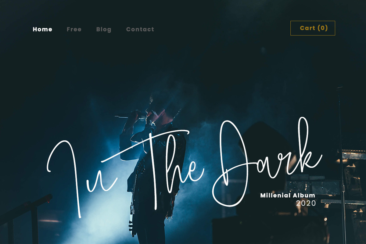 Amboera Script, a Script Font by Thirtypath Studio (Photo 2 of 7)