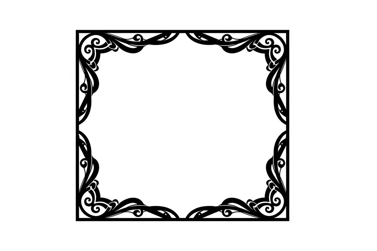 Vintage Scroll Corner Frame Bundle, an Illustration by Gfx_Store (Photo 10 of 48)