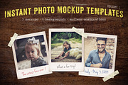 Instant Photo Mockup Templates Vol 1