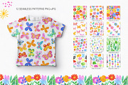 Floral Season Collage Illustrations, an Illustration by LarysaZabrotskaya (Thumbnail 9 of 12)