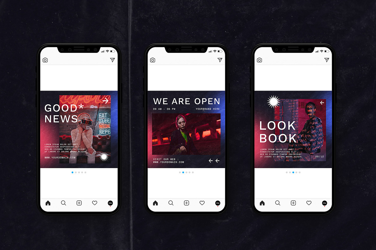 Radiant - Instagram Templates, a Social Media Template by Rakyu (Photo 6 of 7)