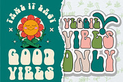 Vegan Retro Font, a Serif Font by Nobu Collections (Thumbnail 5 of 10)