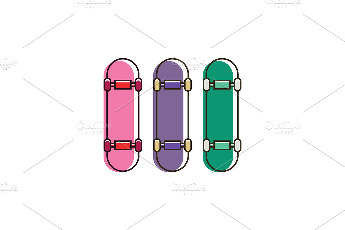 Skateboard logo, a Branding & Logo Template by Rasagama Studio