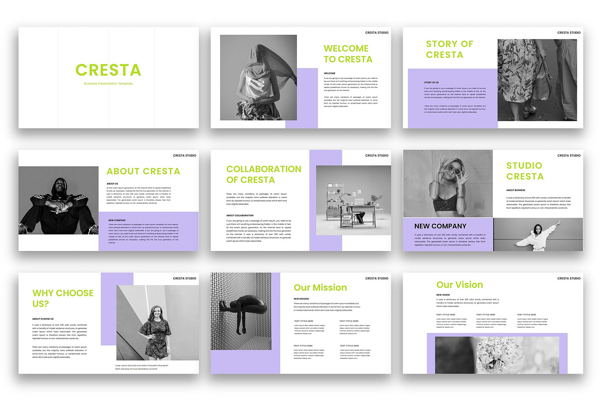 Cresta – Business Keynote Template, a Presentation Template by kreatifreya (Photo 2 of 5)