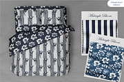 Midnight Bloom - Seamless Patterns, a Pattern Graphic by InaCorart (Thumbnail 6 of 11)