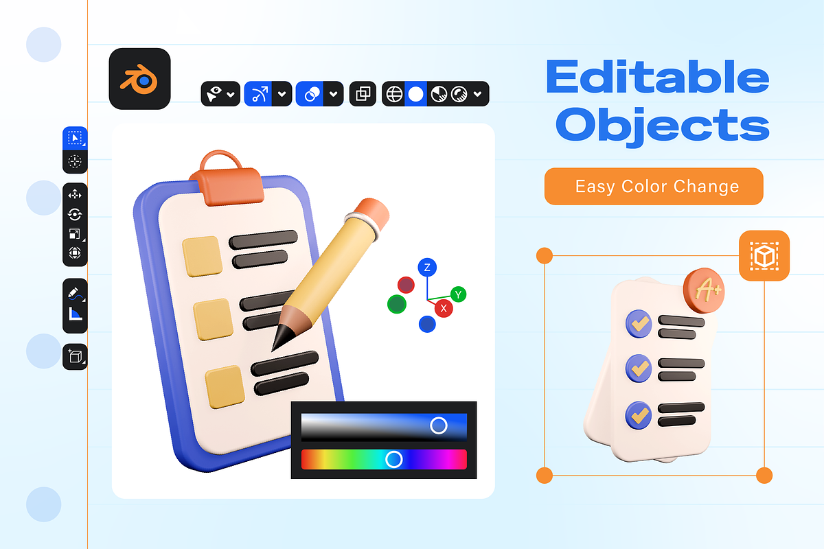 School and Education 3D Icon, an Object 3D Model by Burntilldead (Photo 4 of 7)