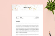 Water Color CV-Resume Tempalate *C, a Resume Template by Showy68 Template (Thumbnail 3 of 3)