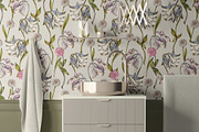Eternal Bloom Elegant Floral Pattern, a Pattern Graphic by Yello_illustration (Thumbnail 7 of 14)