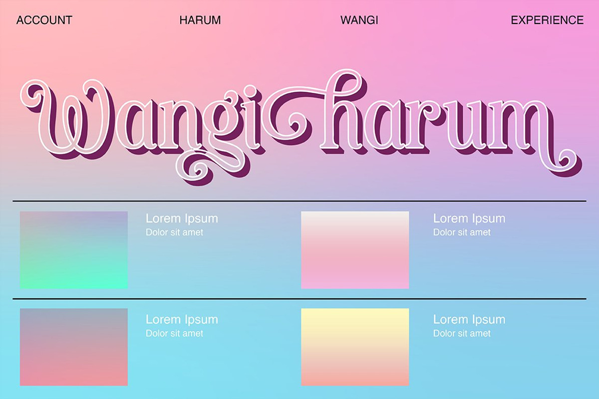 Heshanty 50% Discount, a Serif Font by Adam Azura (Photo 4 of 13)