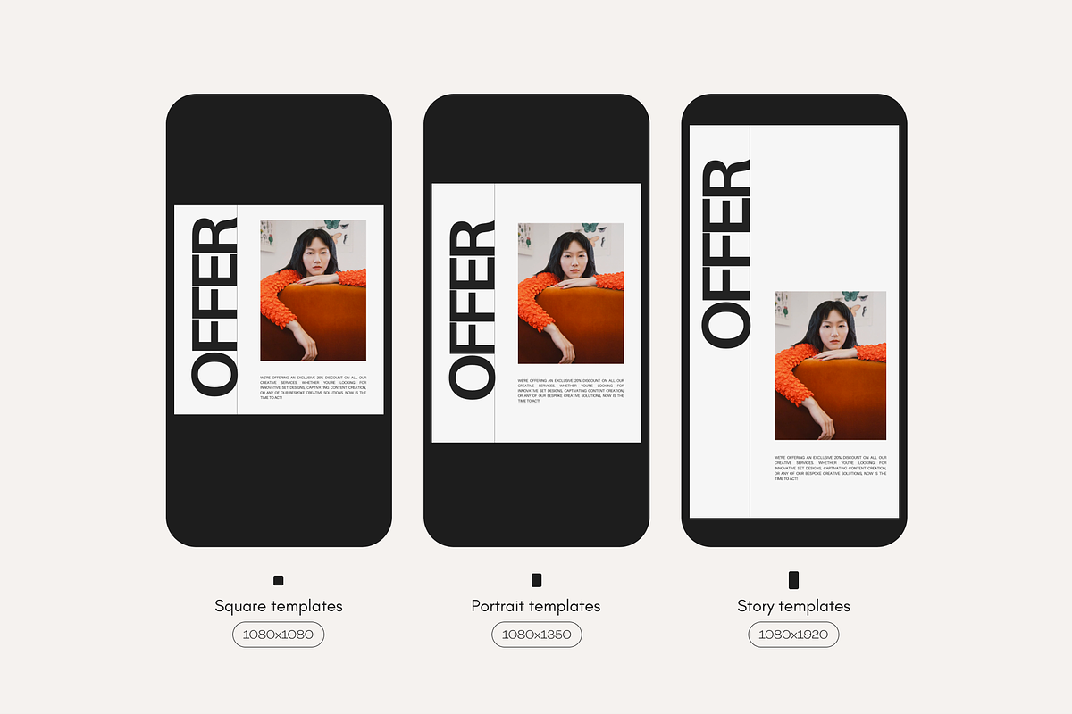 Creative Agency Social Media Kit, a Social Media Template by Karisma Studio (Photo 6 of 7)