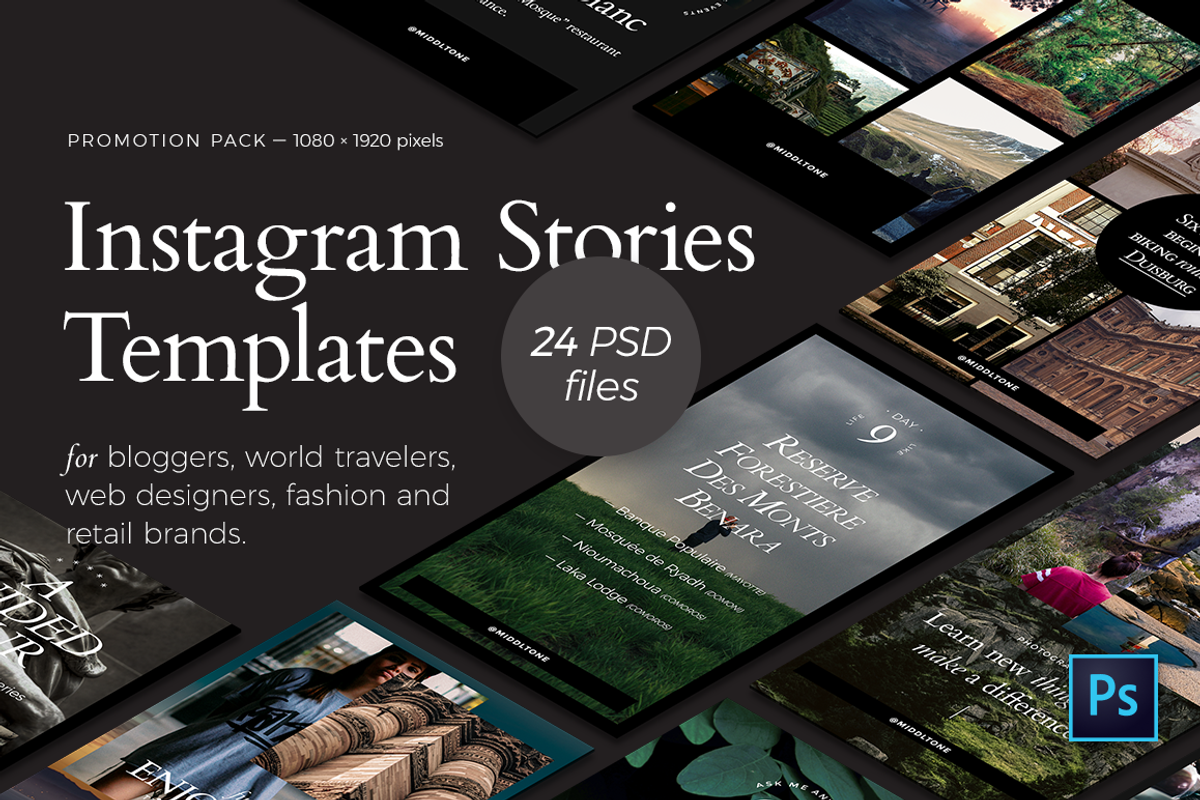 Instagram Stories — Promotion Pack, a Social Media Template by Middltone (Photo 1 of 8)