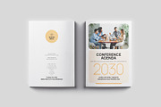 Conference Agenda Template, a Brochure Template by Designsoul14 (Thumbnail 10 of 10)