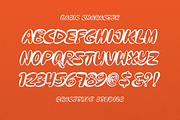 Minggo Plays | Playful Display, a Handwritten Font by gracetype_studio (Thumbnail 10 of 12)