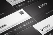Black & White Business Card, a Business Card Template by Verazo (Thumbnail 3 of 3)