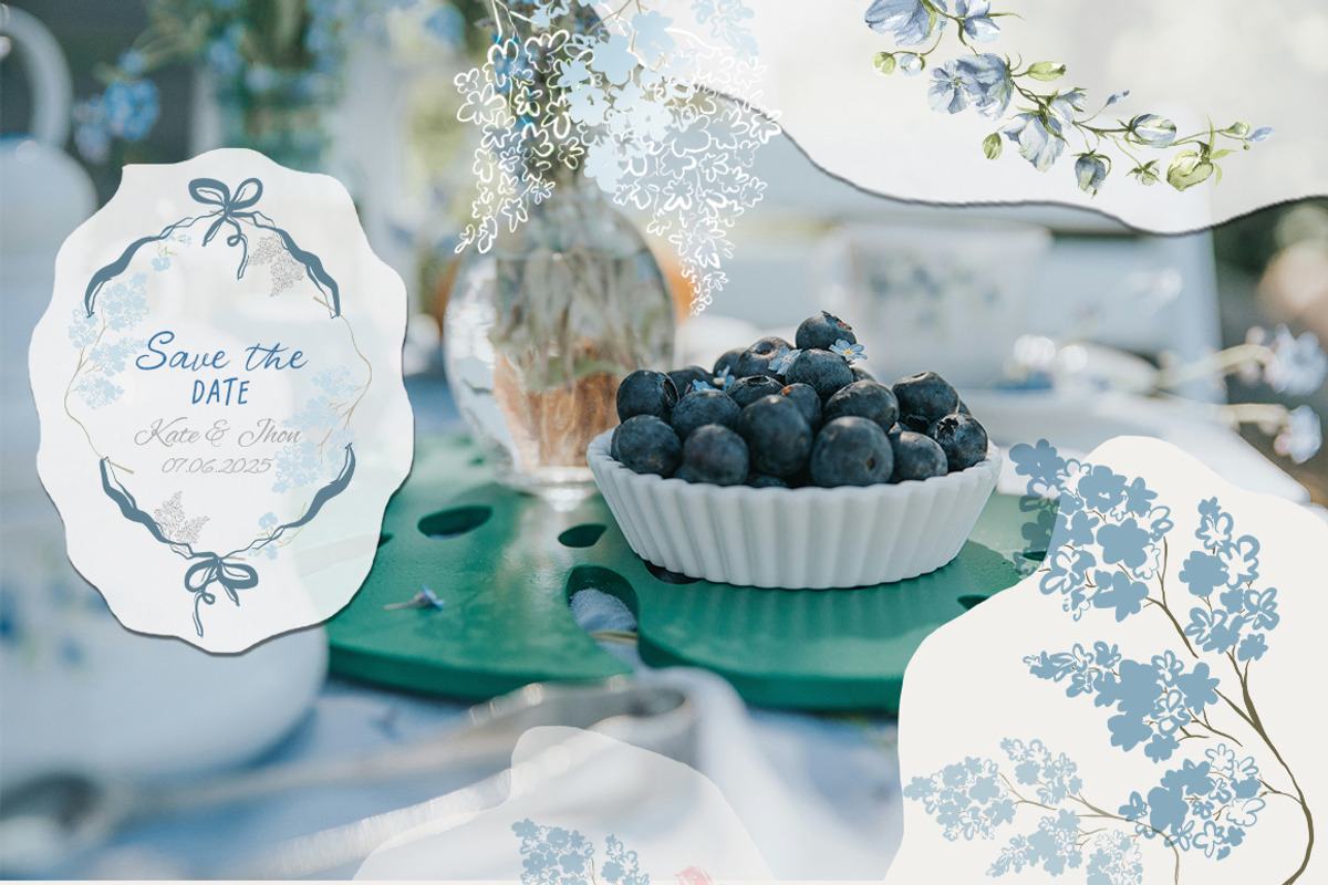 Blossom mood Floral illustration, an Object Illustration by 60secondsArt (Photo 4 of 10)