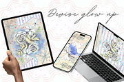 Floral winter bird illust.(handpaint, a Seasonal Illustration by Grandma's Lore (Thumbnail 8 of 12)