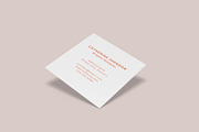 Square Business Card Mockup Bundles, a Business Card Template by Graphic Aesthetic (Thumbnail 17 of 22)