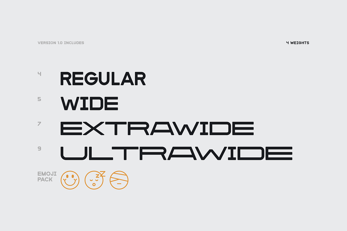 Haba Display Font Family, a Font by Barghest (Photo 3 of 9)