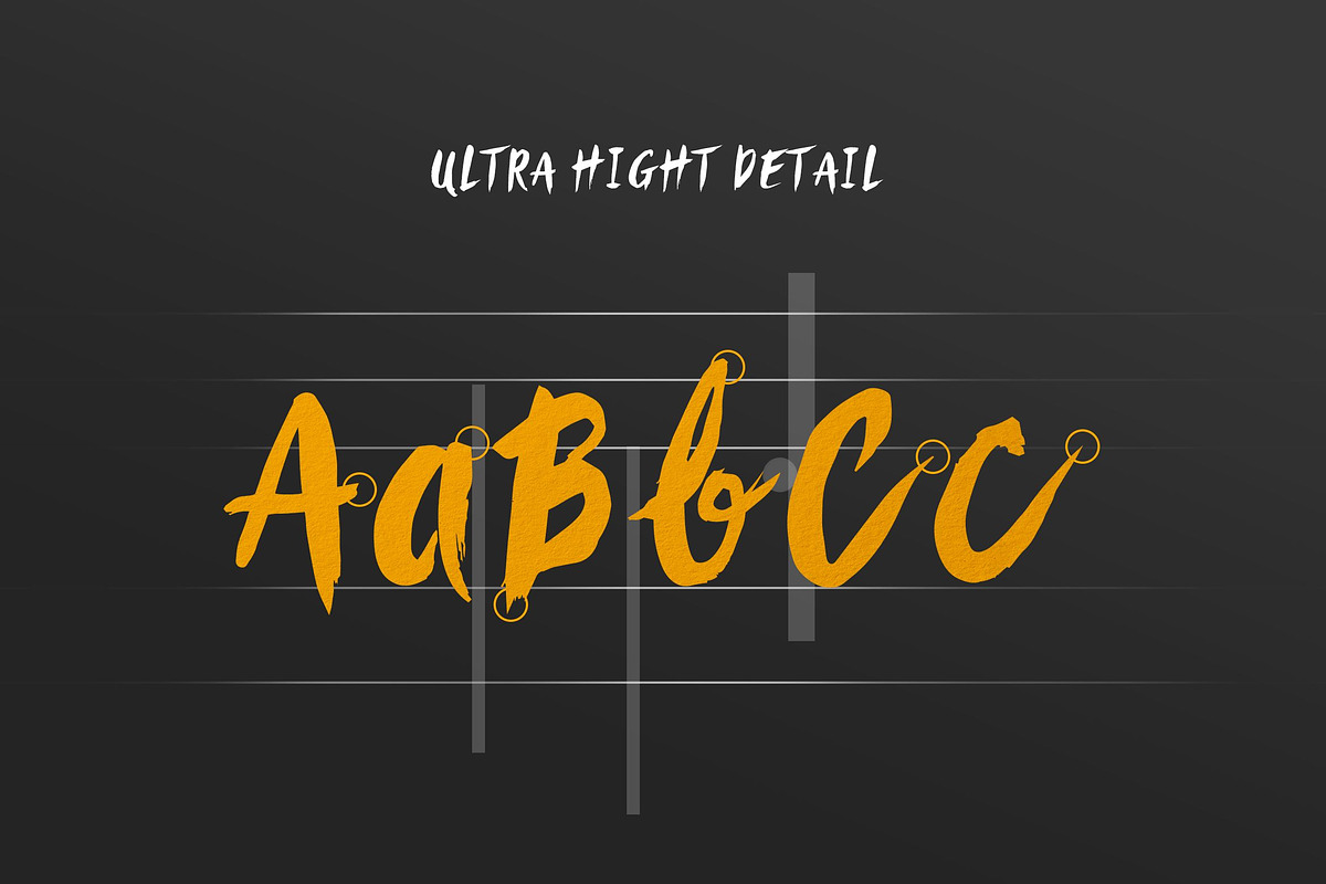 Sanös Extended Script Font preview 8
