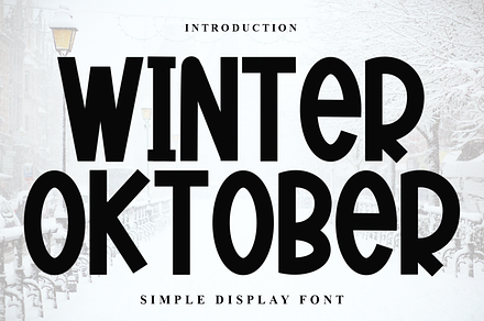 Winter Oktober, a Handwritten Font by FreshTypeINK