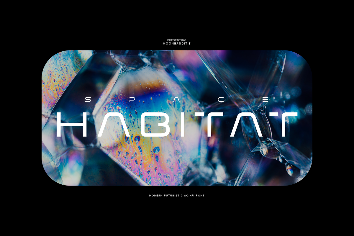 habitat best cyberpunk font