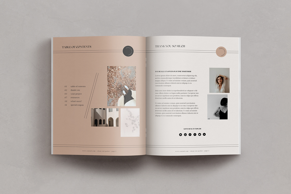 Client Exit Packet | Offboarding, a Templates & Theme by Tiny Pine Creative (Photo 8 of 13)