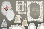 Lace Frames: Vintage Inspired Set, an Object Graphic by Purple (Thumbnail 3 of 10)